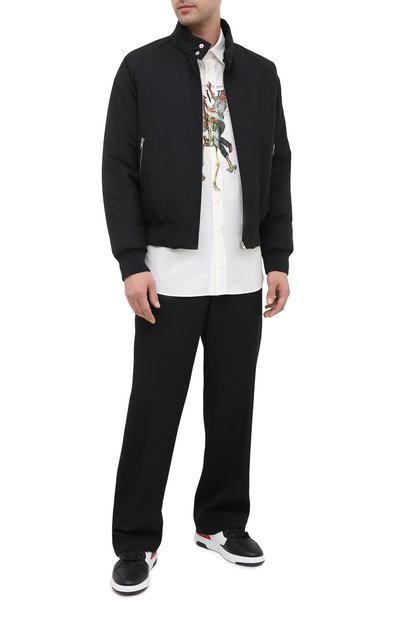 Хлопковая рубашка OFF-WHITE, арт. 0MGA138F20FAB0020140, фото 2