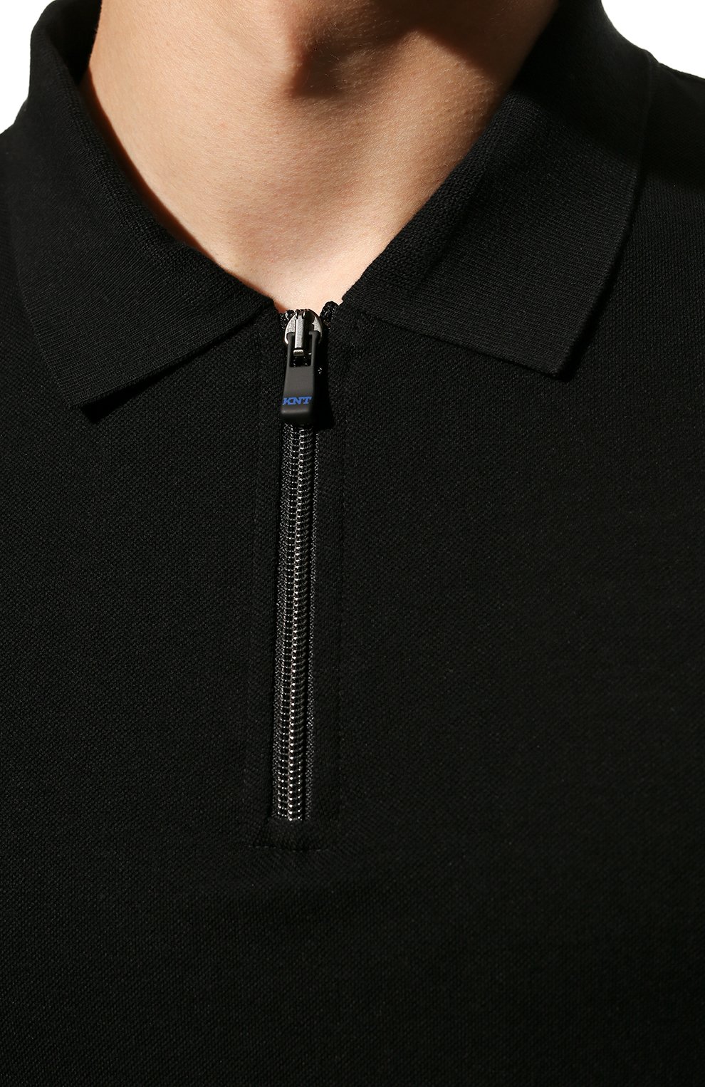 Поло из хлопка и шелка KITON, арт. UMM0275, фото 5