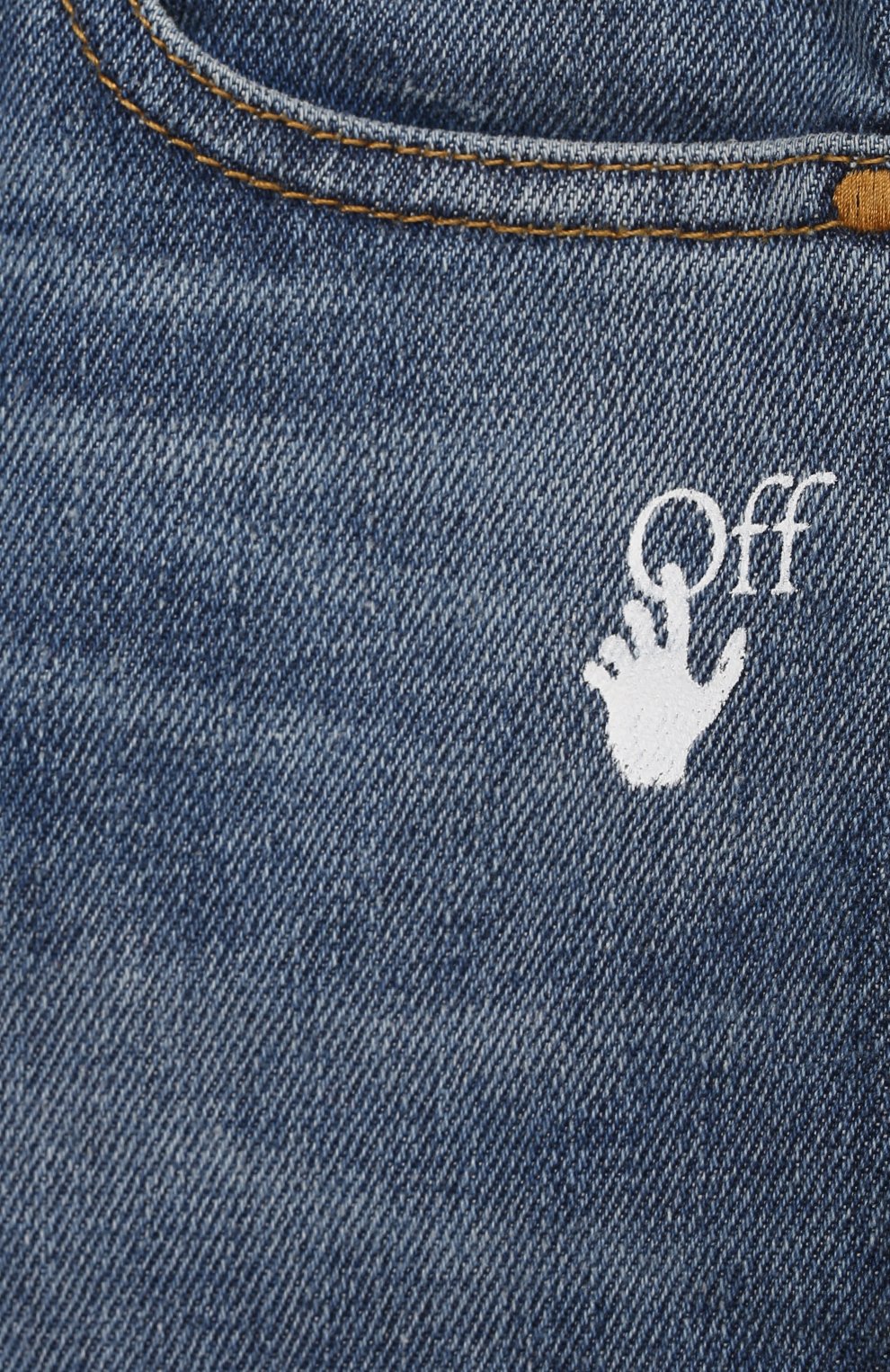 Джинсы OFF-WHITE, арт. 0BYA002F21DEN002, фото 3