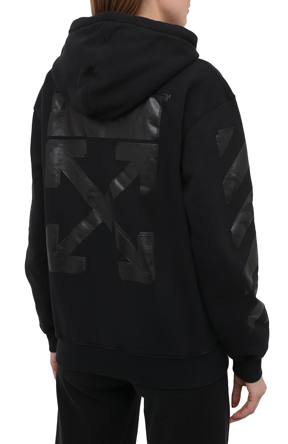 Хлопковая толстовка OFF-WHITE, арт. 0WBE005R21JER001, фото 4