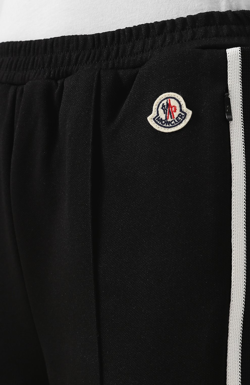 Брюки прямого кроя с контрастными лампасами MONCLER, арт. D2-093-87509-00-829B5, фото 5