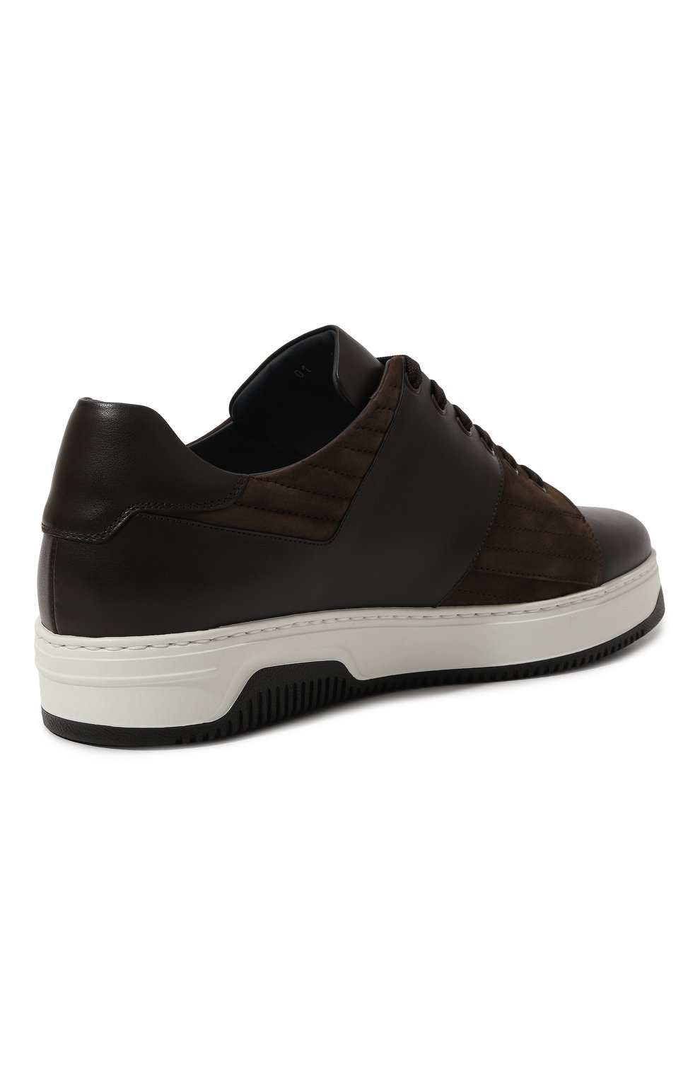 Кожаные кеды ZILLI, арт. H0001AM1013VSHB01, фото 5