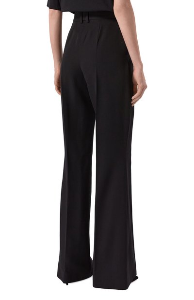 Шерстяные брюки BALMAIN черного цвета по цене 126500 руб., арт. BF1P0105/WC09, фото 4 Шерстяные брюки BALMAIN, арт. BF1P0105/WC09, фото 4