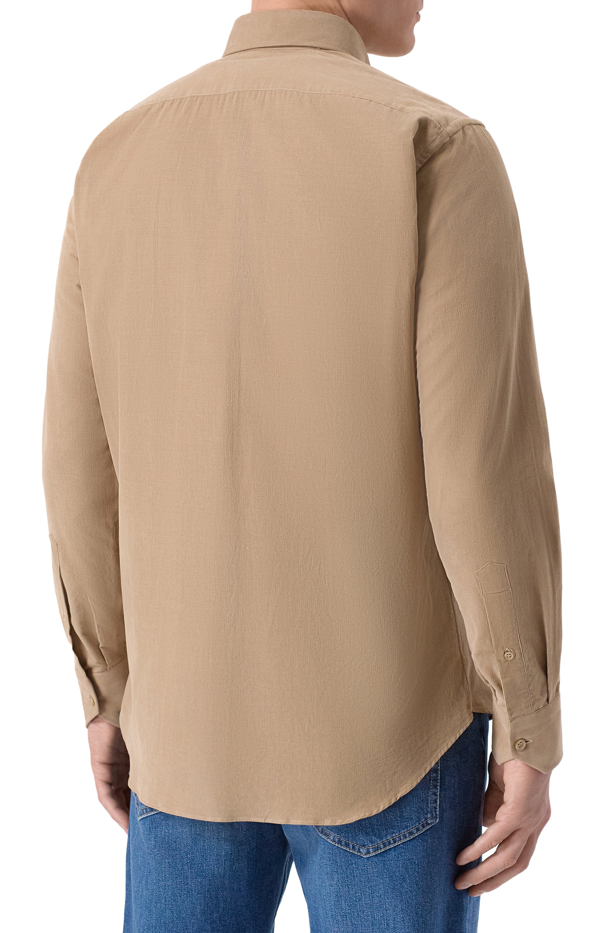 Хлопковая рубашка MVST, арт. M0RBIDA/PB/SP0RT/620-C0RDUR0Y, фото 4