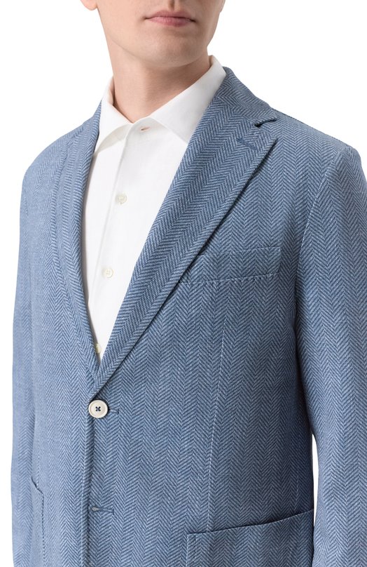 Хлопковый пиджак Circolo 1901 CN5245 Синий  CN5245 Фото 5