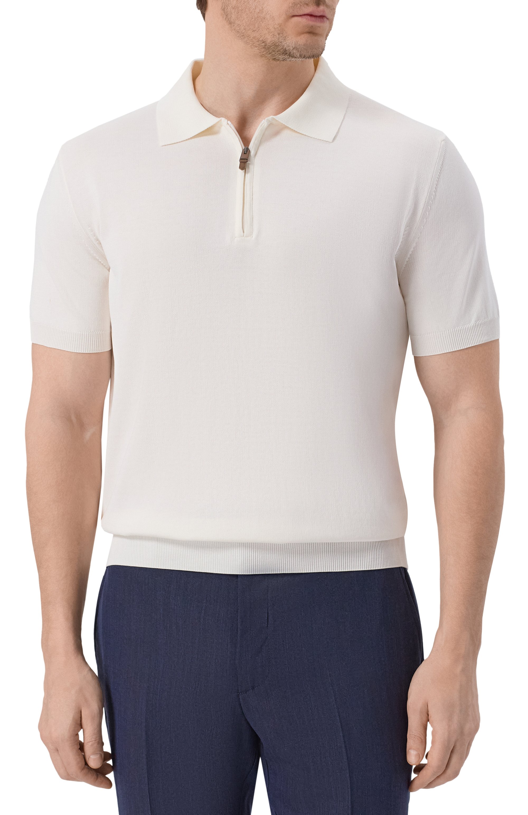 Хлопковое поло CANALI, арт. C0454/MK02459, фото 3