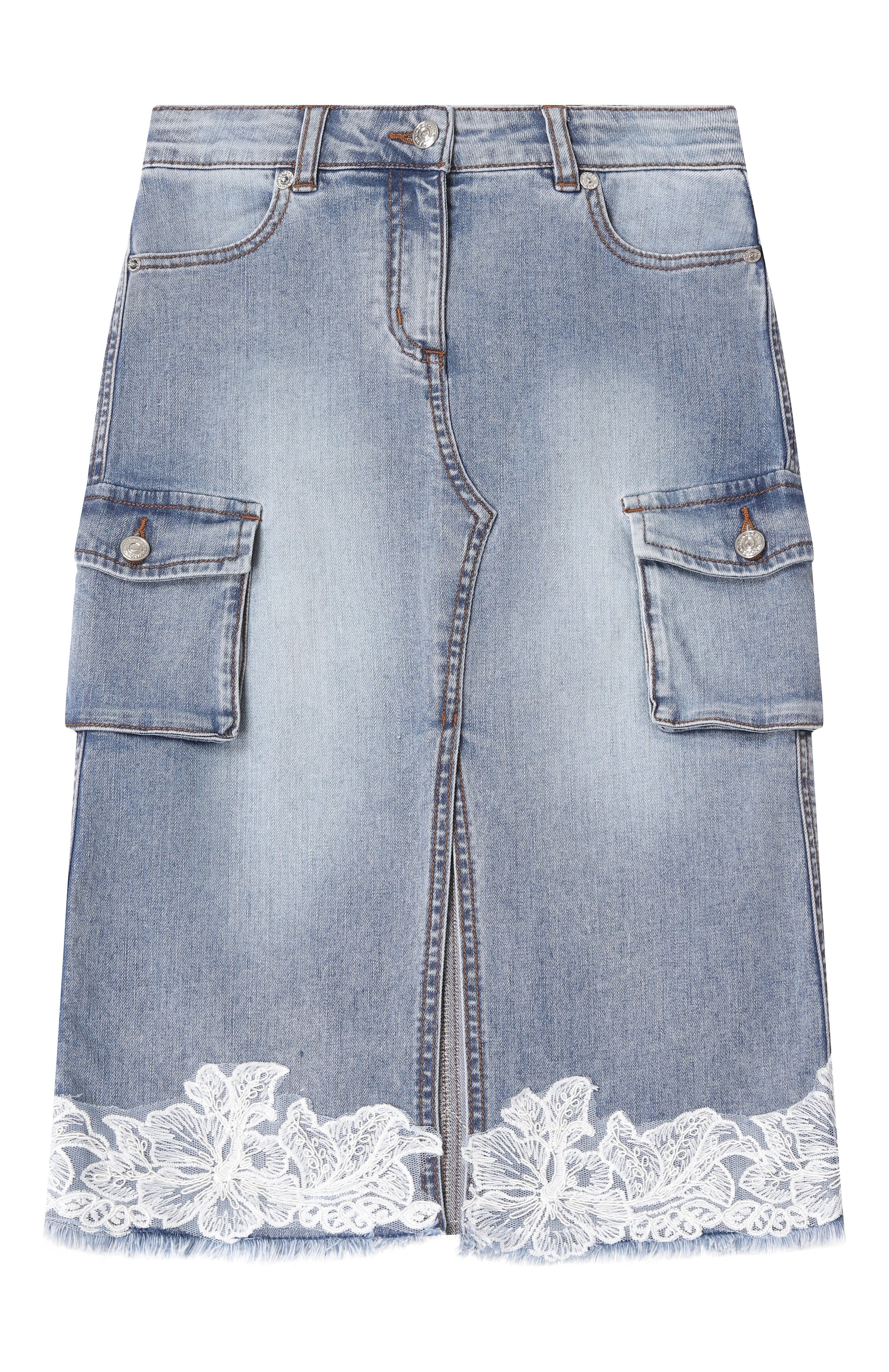 Джинсовая юбка ERMANNO SCERVINO, арт. SFG0025C/DS065, фото 1