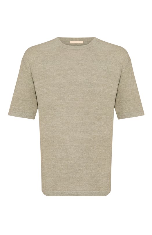 Джемпер из шерсти и льна 12 STOREEZ 137227 Зелёный 137227