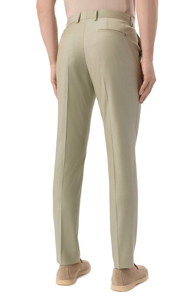 Брюки из шерсти и вискозы BOSS, арт. 50540715, фото 4