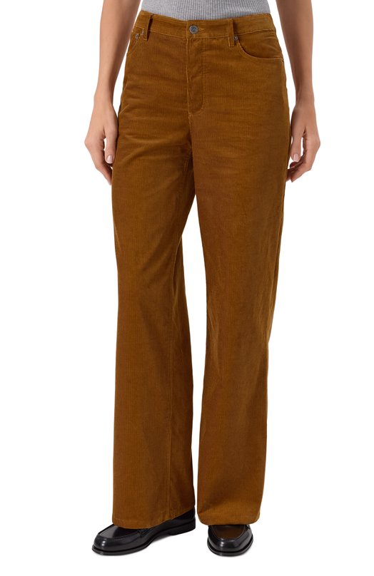 Вельветовые брюки A.P.C. F09181/C0HH0 Коричневый  F09181/C0HH0 Фото 3