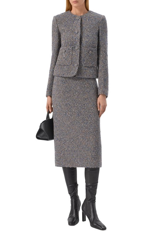 Жакет из кашемира и шелка MVST M25.1MW.J009/UBERTIN0 13783.1.1 Голубой  M25.1MW.J009/UBERTIN0 13783.1.1 Фото 2