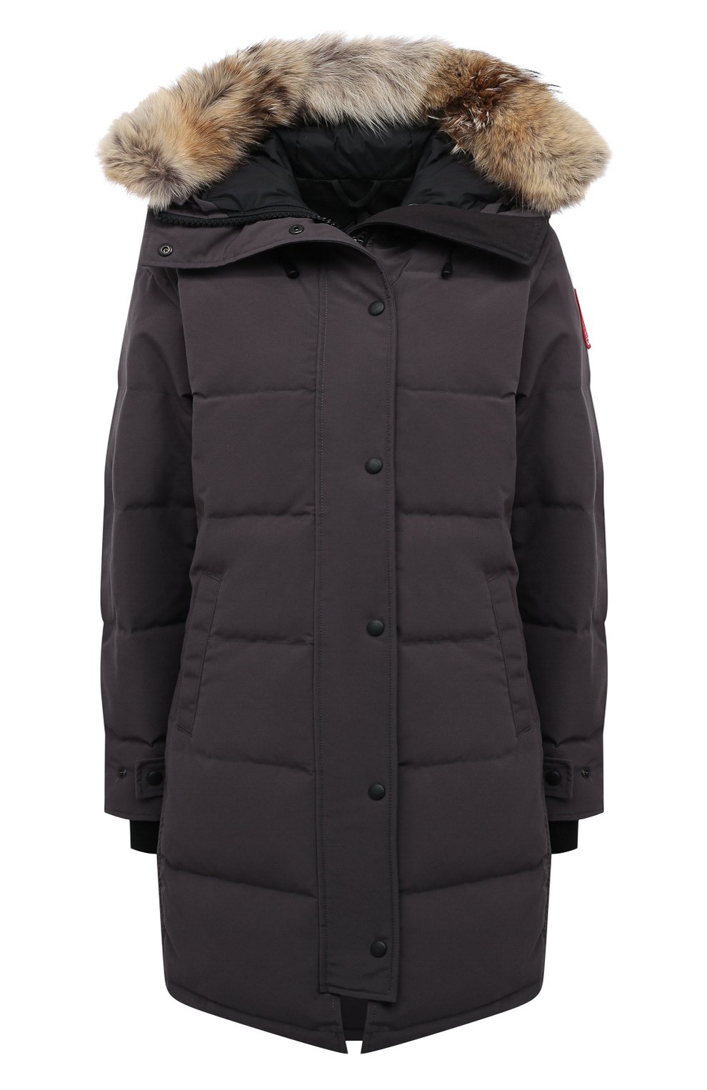 Парка shelburne CANADA GOOSE темно-серого цвета по цене 146000 руб., арт. 3802L, фото 1 Парка shelburne CANADA GOOSE, арт. 3802L, фото 1