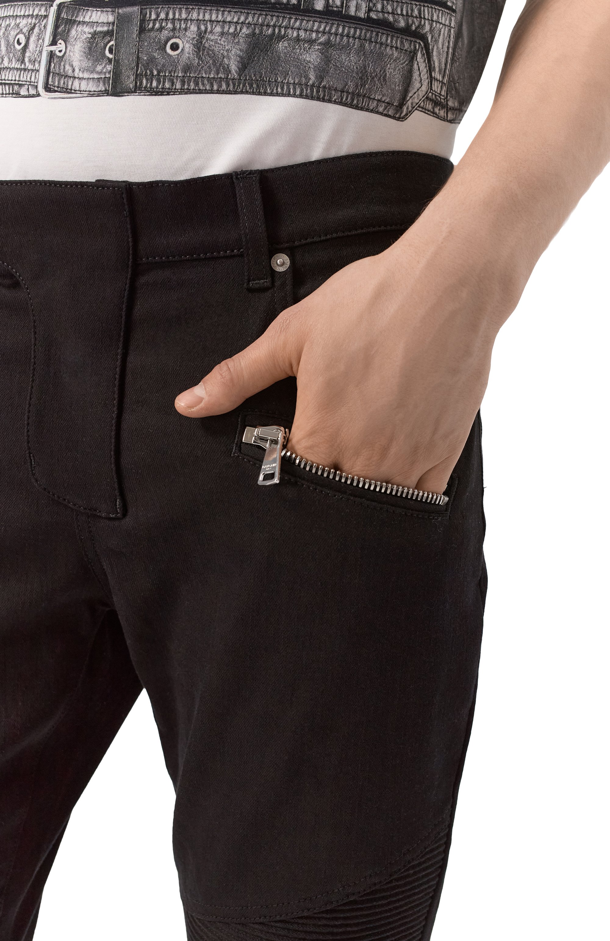 Джинсы BALMAIN, арт. EH1MG115/DF63, фото 5