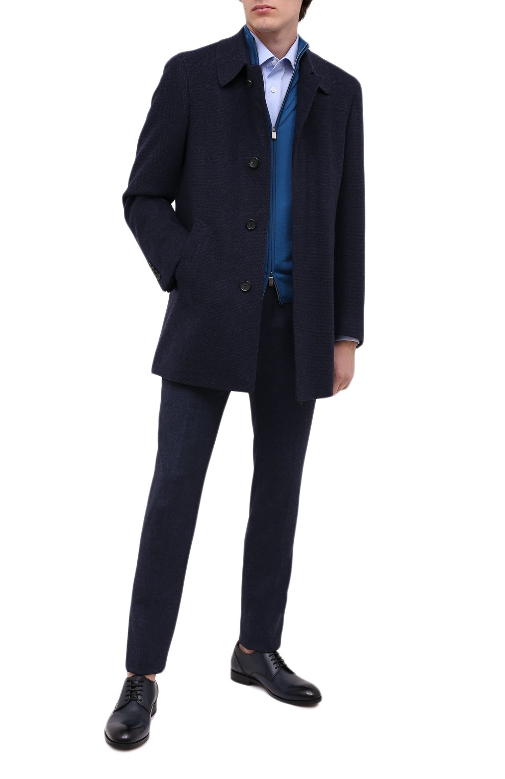 Пальто из шерсти и кашемира CANALI, арт. 58942/FF02829, фото 2
