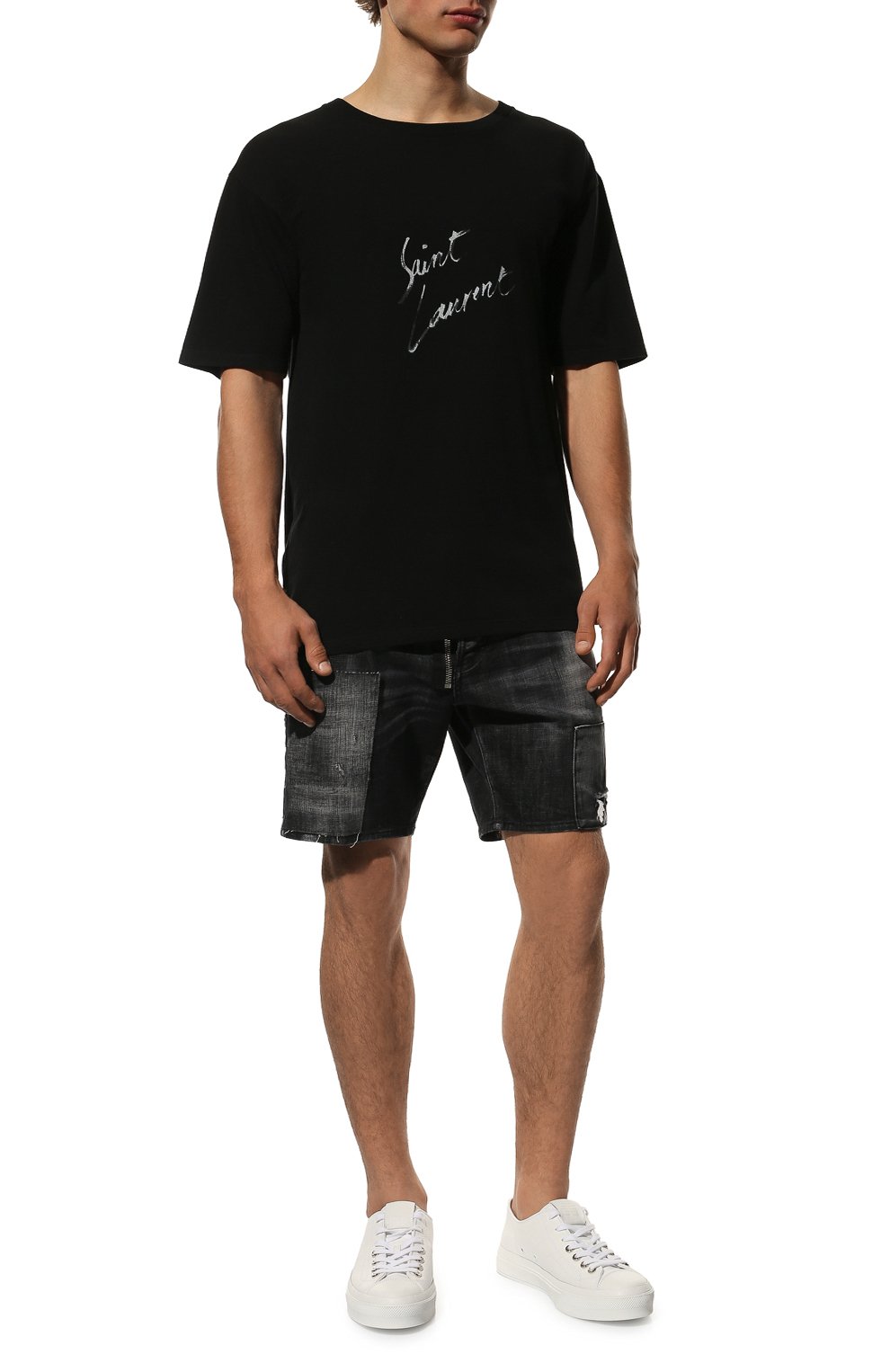 Джинсовые шорты DSQUARED2, арт. S71MU0647/S30357, фото 2