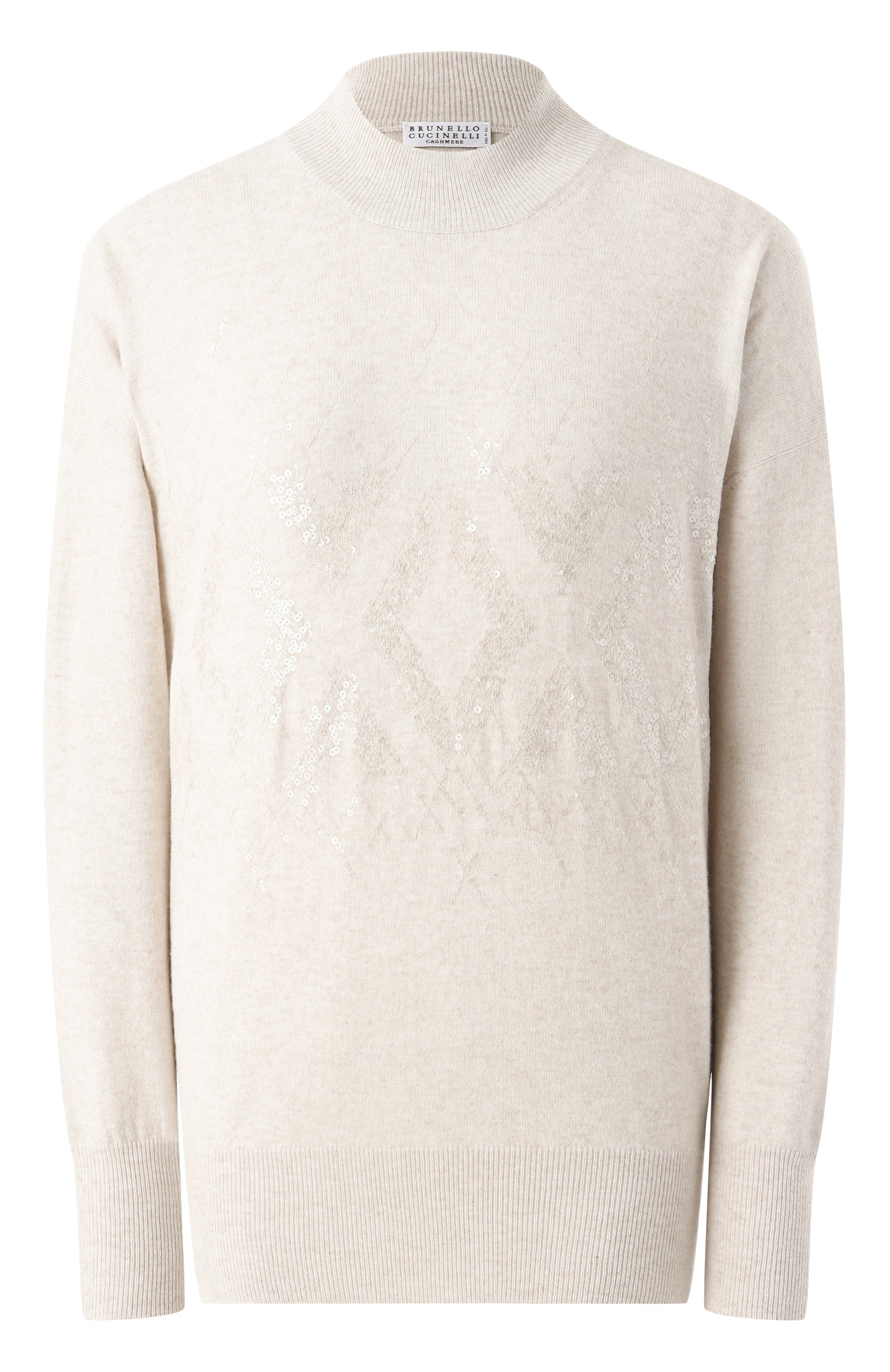 Пуловер из шерсти и �кашемира BRUNELLO CUCINELLI, арт. M16195104, фото 1