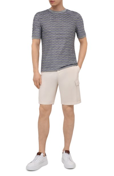 Кожаные кеды BLU BARRETT, арт. RISE-11234.1/CRAZY GRAIN, фото 2