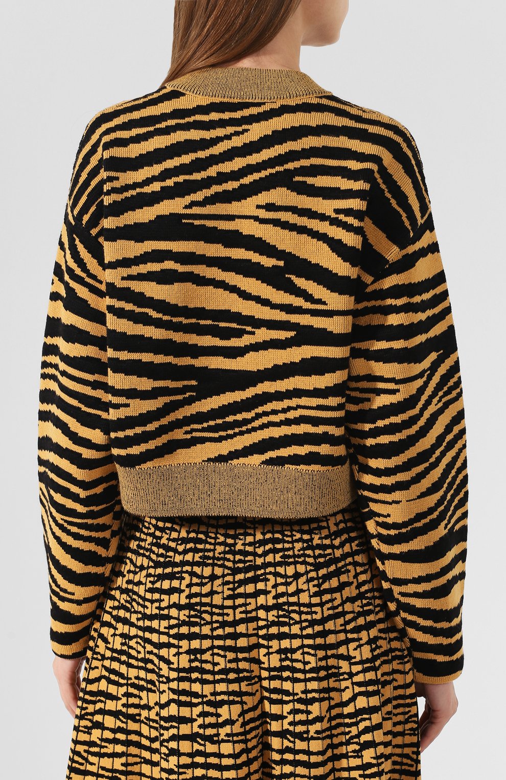Пуловер из смеси шерсти и вискозы с принтом PROENZA SCHOULER, арт. R1847098-KY131, фото 4