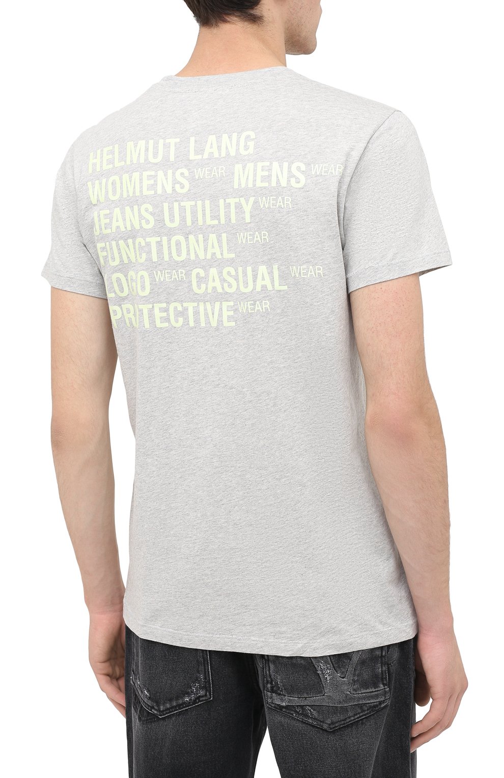 Хлопковая футболка HELMUT LANG, арт. K04DM516, фото 4