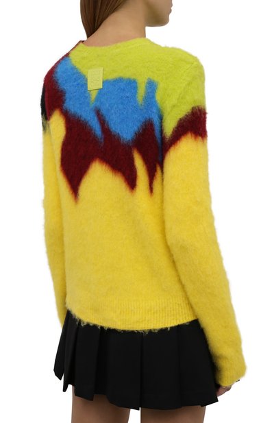 Свитер LOEWE желтого цвета по цене 89950 руб., арт. S540Y14K66, фото 4 Свитер LOEWE, арт. S540Y14K66, фото 4