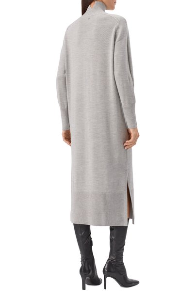 Платье BOSS ORANGE серого цвета по цене 24750 руб., арт. 50548961, фото 4 Платье BOSS ORANGE, арт. 50548961, фото 4