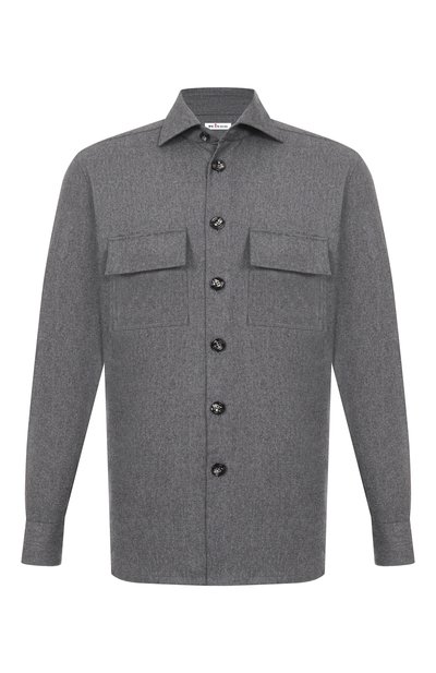 Мужская шерстяная рубашка KITON, арт. UMC016K0124G02