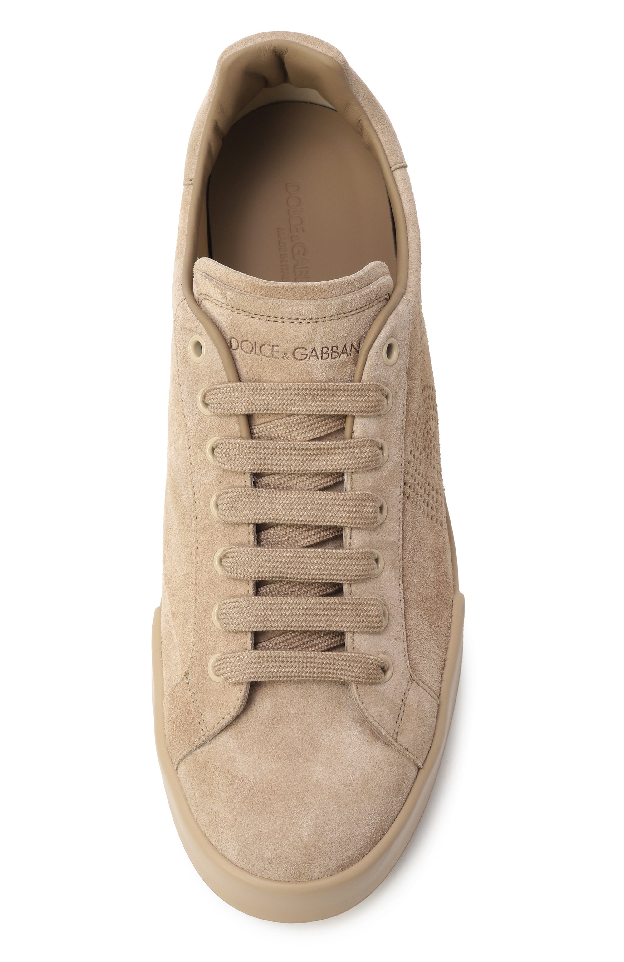 Замшевые кеды strobel portofino light DOLCE & GABBANA, арт. CS2324/A9T67, фото 6