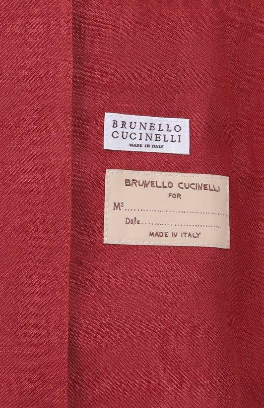 Жакет Brunello Cucinelli MH5377282 Красный  MH5377282 Фото 7