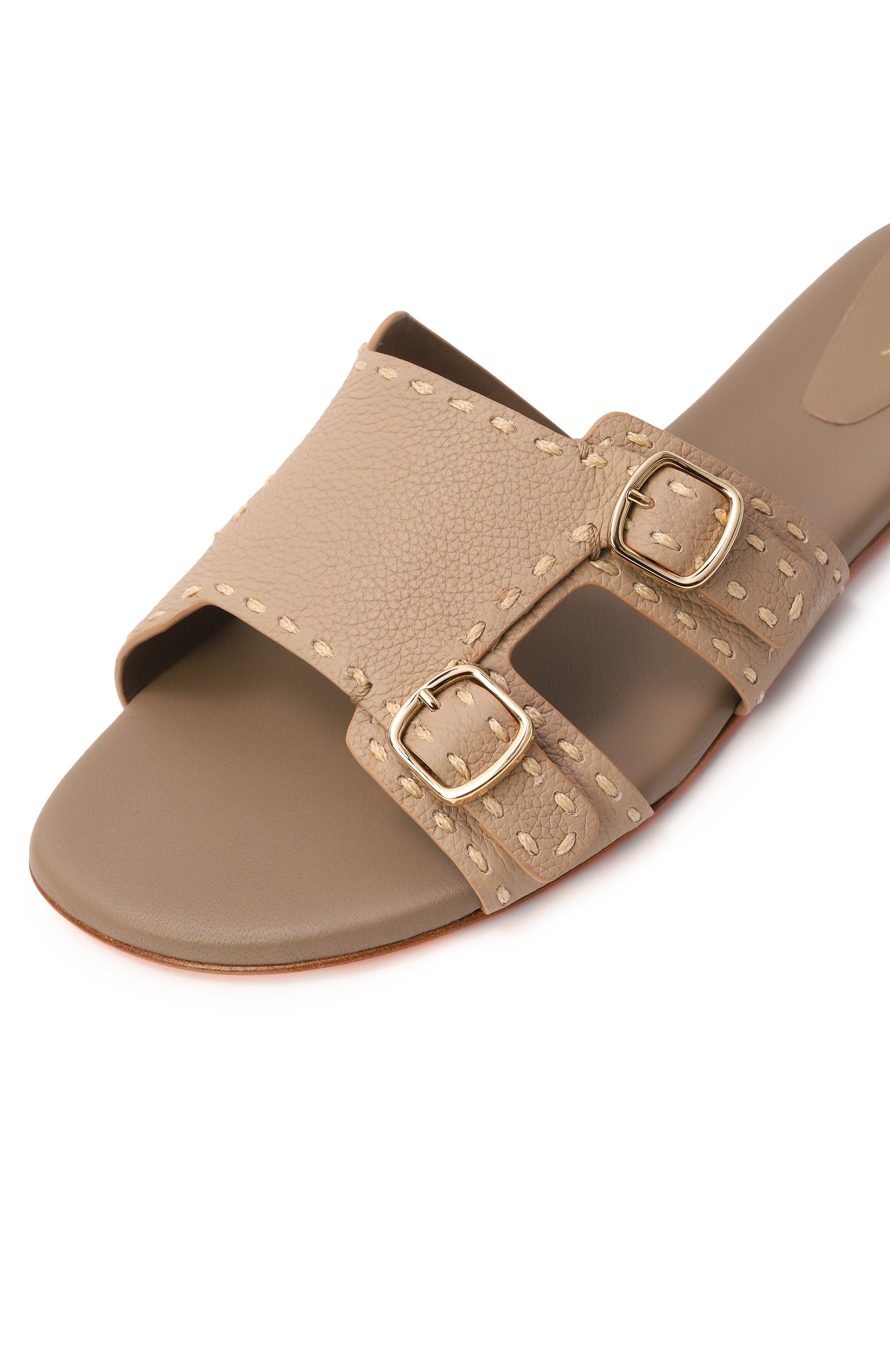 Кожаные шлепанцы didi SANTONI, арт. WHPG71461HA1TWKA, фото 7