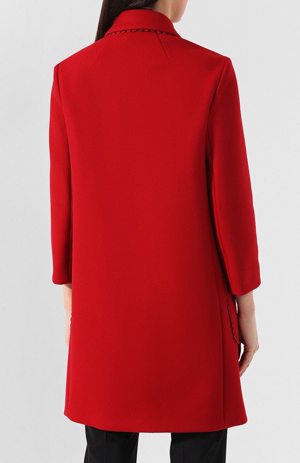 Пальто из смеси шерсти и кашемира REDVALENTINO, арт. SR3CAA85/497, фото 4