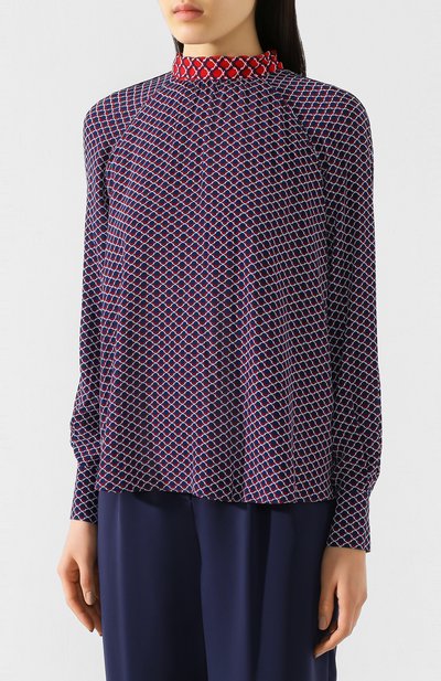 Блузка из вискозы KENZO, арт. FA52T017051F, фото 3