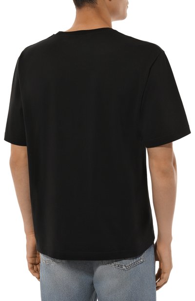 Хлопковая футболка PALM ANGELS, арт. PMAA089F24JER007, фото 4