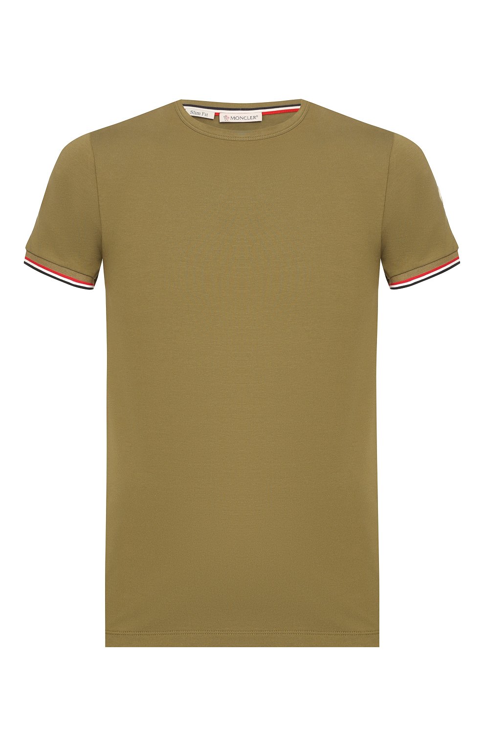 Хлопковая футболка MONCLER, арт. F1-091-8C716-00-87296, фото 1