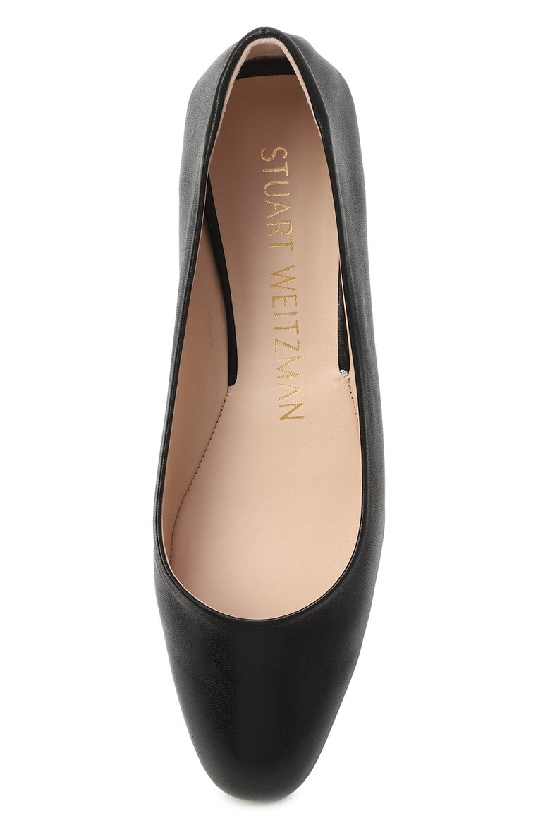 Кожаные балетки STUART WEITZMAN, арт. SC674, фото 4