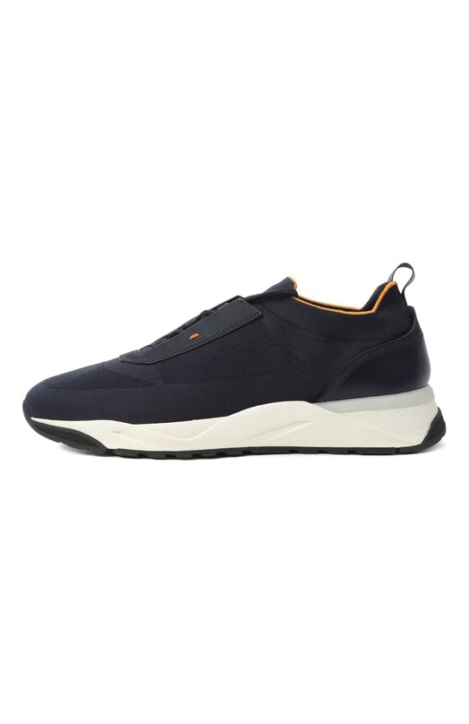 Текстильные кроссовки Innova Santoni MBI021601BINNSB3U61 Синий  MBI021601BINNSB3U61 Фото 4