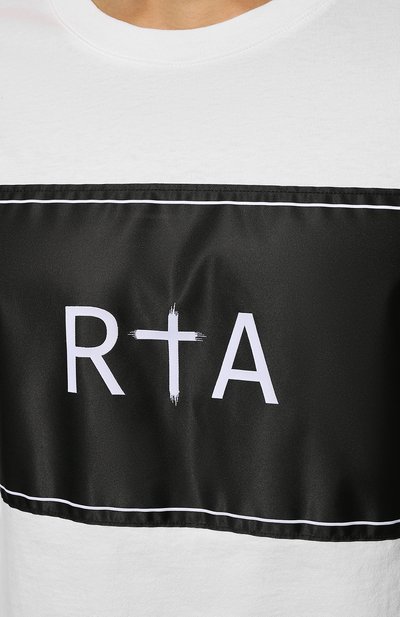 Хлопковый лонгслив RTA, арт. MS22-A094-0049WXLAB, фото 5