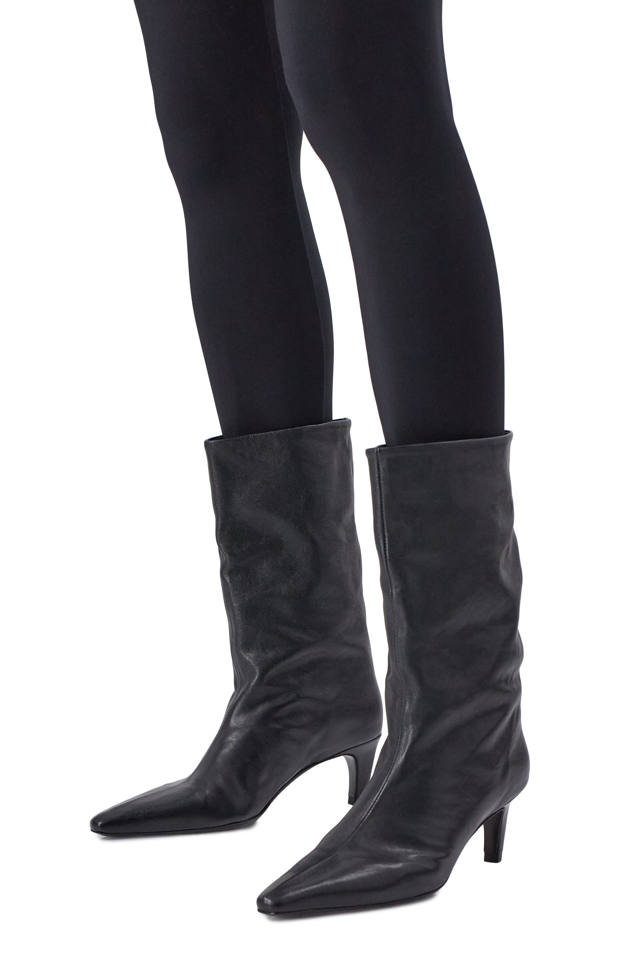 Кожаные сапоги cave mid JUDE, арт. CAVE MID CALF B00T/LEATHER, фото 2