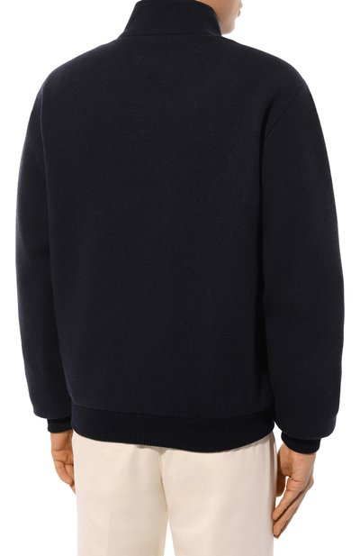 Бомбер из кашемира и шерсти ANDREA CAMPAGNA, арт. 24U643, фото 4