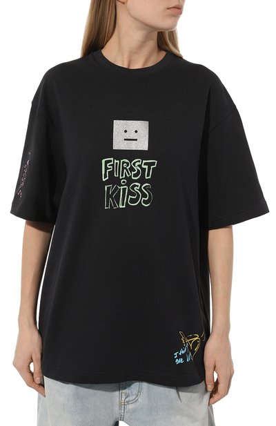 Хлопковая футболка ACNE STUDIOS, арт. FA-UX-TSHI000226, фото 3