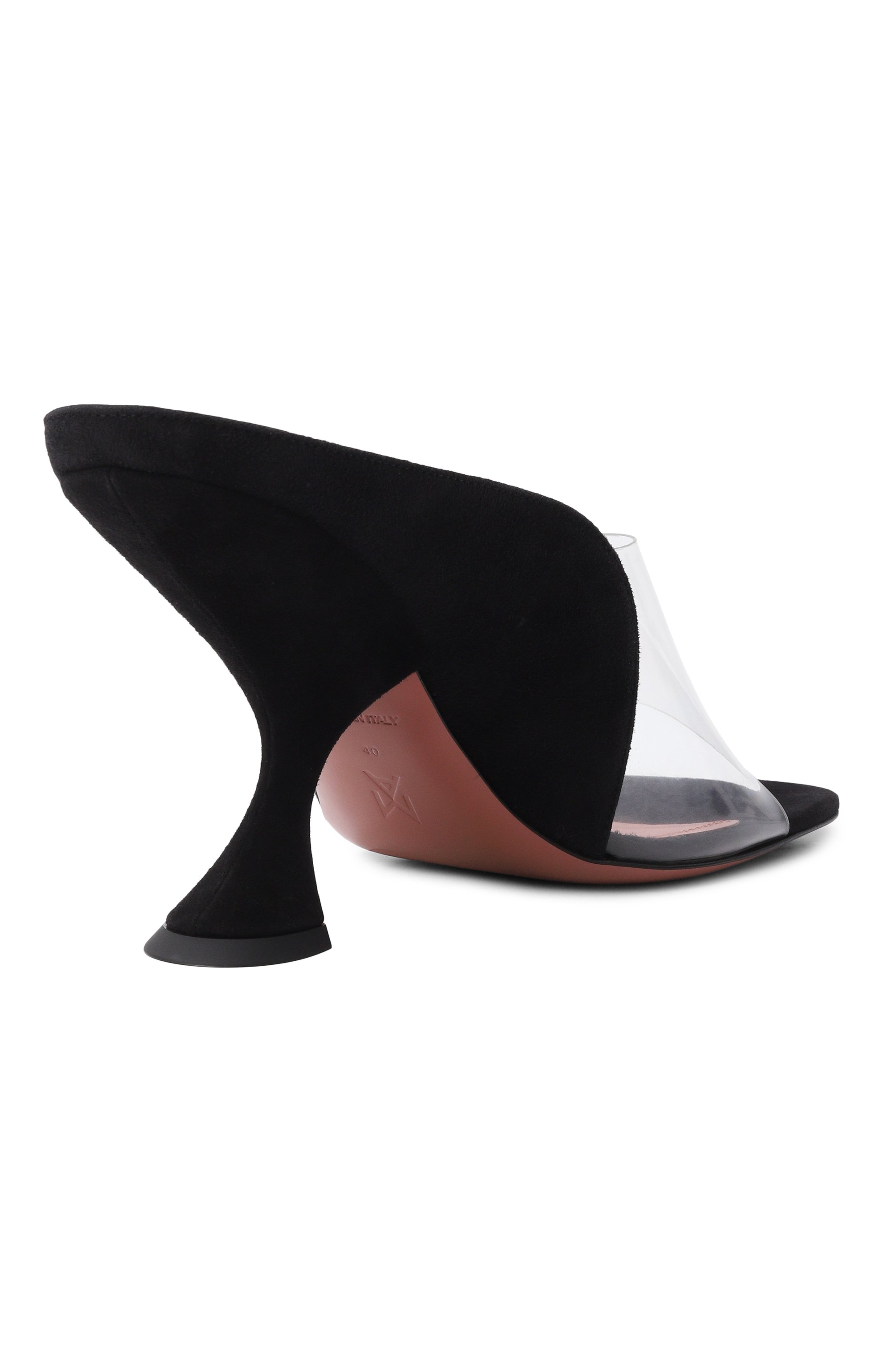 Комбинированные мюли mackenzie 95 AMINA MUADDI, арт. MACKENZIE SLIPPER 90/SUEDE, фото 5