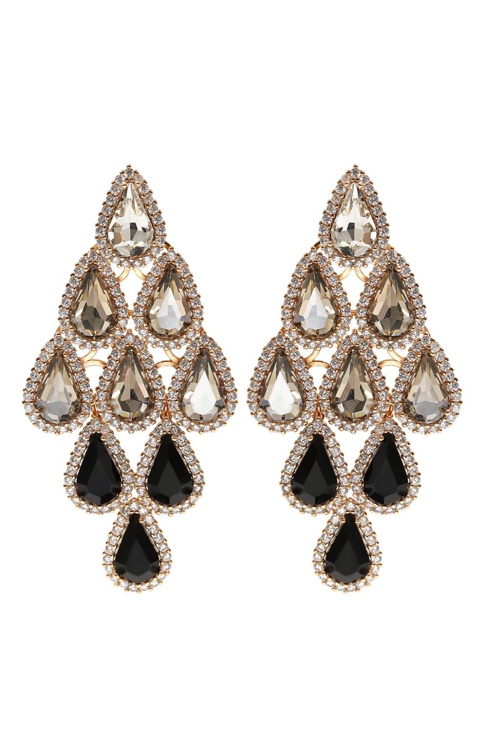 Серьги ANTON HEUNIS черного цвета по цене 35150 руб., арт. ATW3.324, фото 1 Серьги ANTON HEUNIS, арт. ATW3.324, фото 1