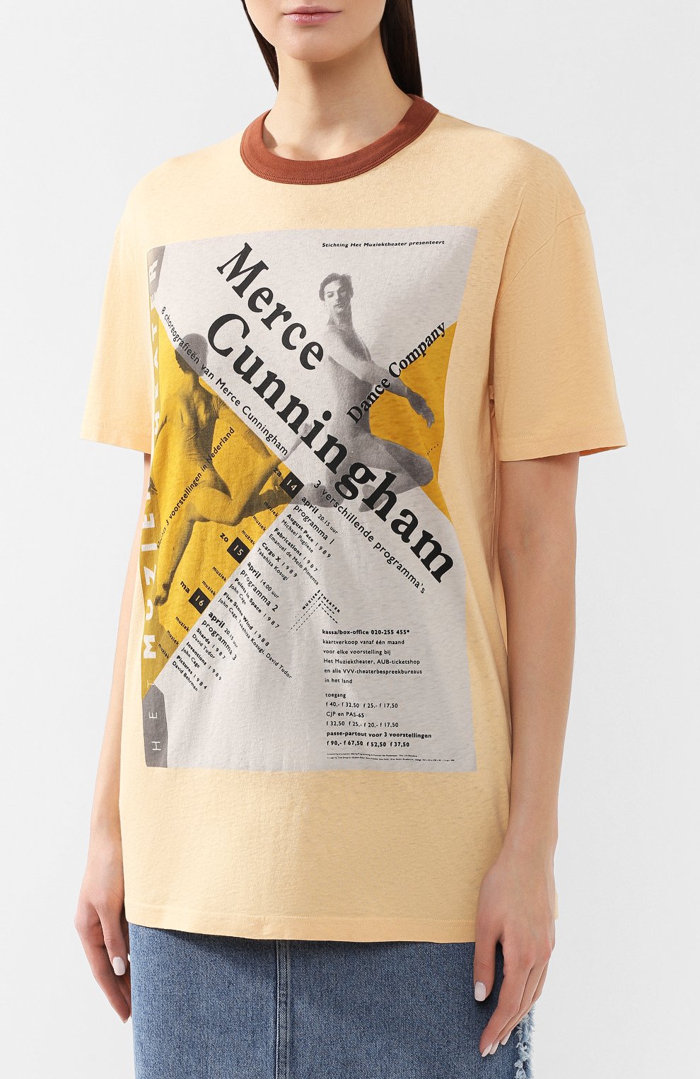 Хлопковая футболка ACNE STUDIOS, арт. AL0076, фото 3