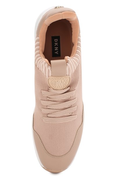 Текстильные кроссовки pamela DKNY, арт. K3822228/ROS, фото 5