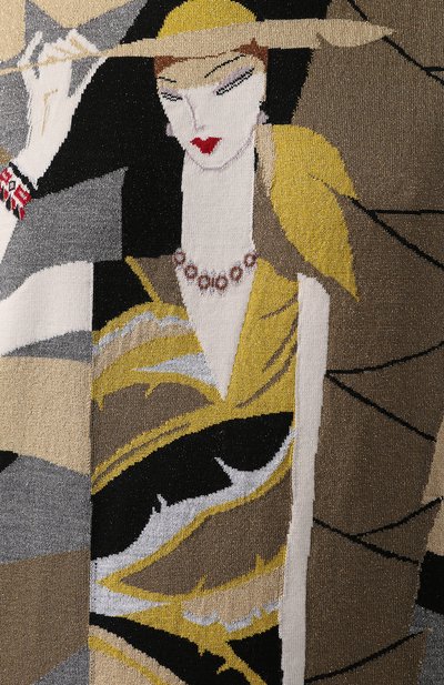 Шерстяной жилет DOLCE & GABBANA коричневого цвета по цене 208000 руб., арт. FX600T/JAMJ4, фото 5 Шерстяной жилет DOLCE & GABBANA, арт. FX600T/JAMJ4, фото 5