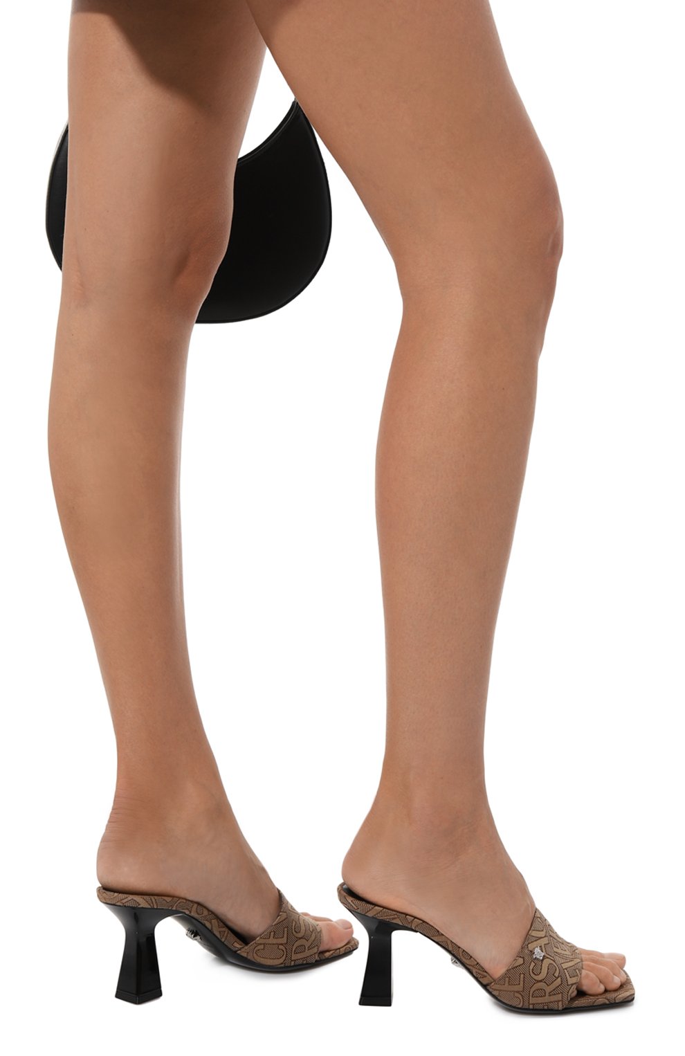 Текстильные мюли VERSACE, арт. 1010947/1A07931, фото 3