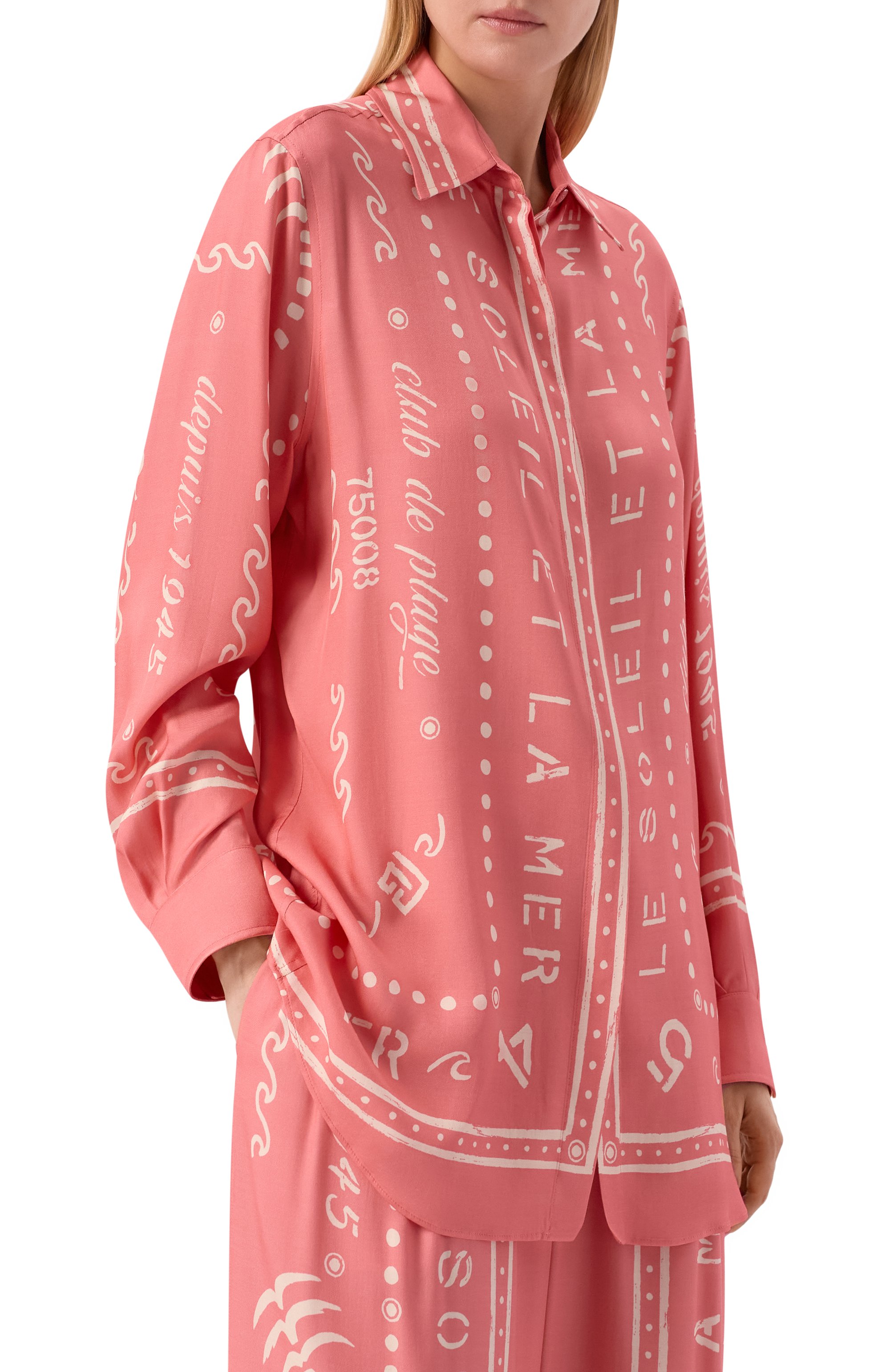 Рубашка из вискозы BALMAIN, арт. GF0HS435/VI92, фото 3