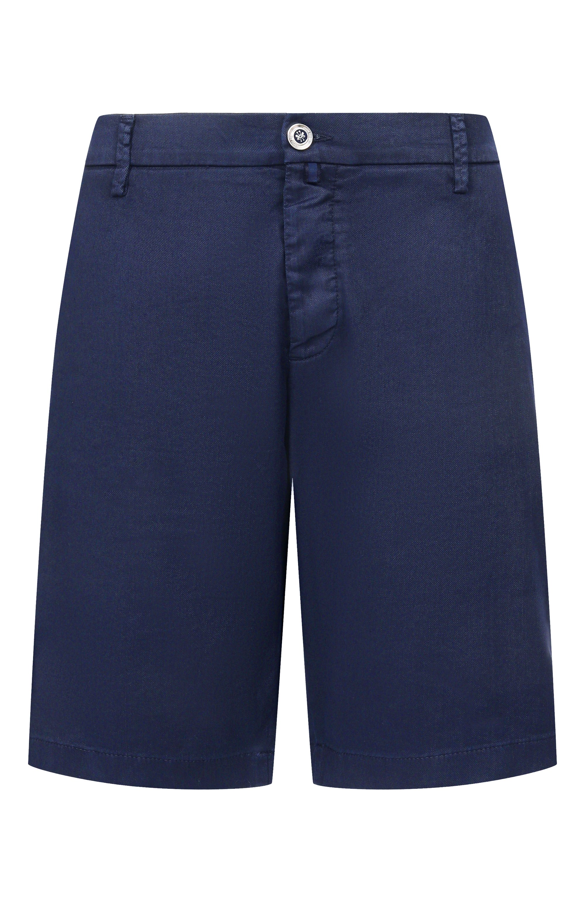 Шорты из хлопка и льна JACOB COHEN темно-синего цвета по цене 59950 руб., арт. JUM_N0017 001 S4269 TR, фото 1 Шорты из хлопка и льна JACOB COHEN, арт. JUM_N0017 001 S4269 TR, фото 1