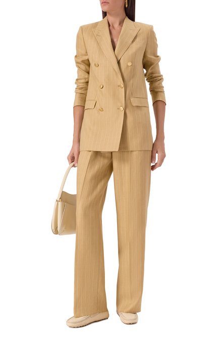 Женские комбинированные мокасины TOD’S, арт. XXW22L0JG60/UCY