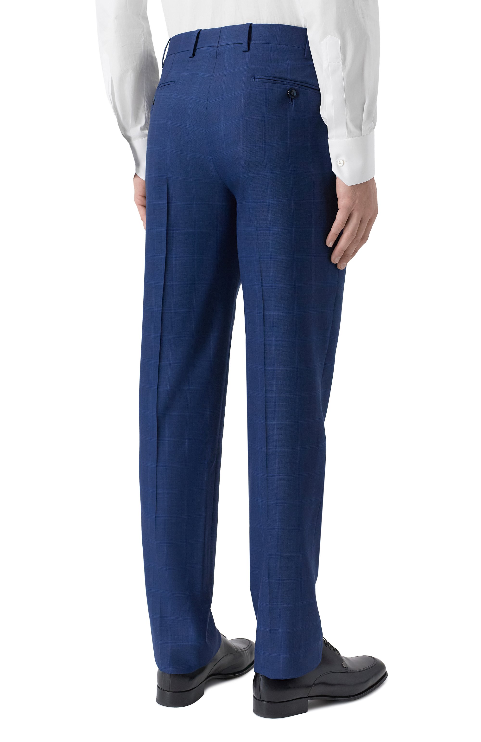 Костюм из шерсти и шелка GIORGIO ARMANI синего цвета по цене 411500 руб., арт. GM000344/TE20049, фото 5 Костюм из шерсти и шелка GIORGIO ARMANI, арт. GM000344/TE20049, фото 5