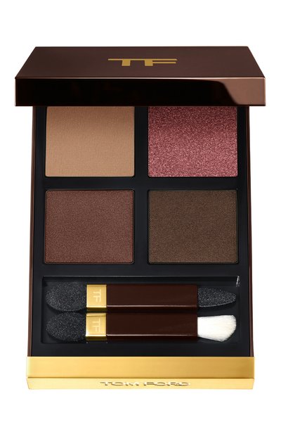 Женские палетка теней eye color quad creme, оттенок 46 ember bronze (5,2g) TOM FORD, арт. TE03-01